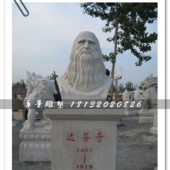 達(dá)芬奇雕塑，學(xué)校石雕，科技館雕塑