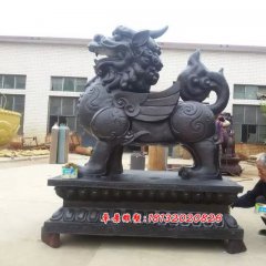 銅麒麟，銅雕麒麟，鑄銅麒麟雕塑