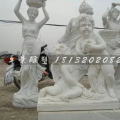 西方人物石雕，人物石雕