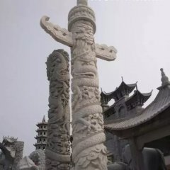 石柱，盤(pán)龍柱，龍柱