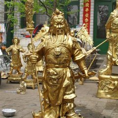 關(guān)公銅雕，鑄銅關(guān)公雕塑