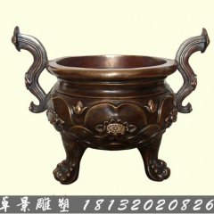 銅爐，銅荷花爐