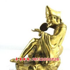 道濟(jì)和尚銅雕，濟(jì)公銅雕