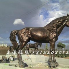 銅馬雕塑，銅駿馬雕塑