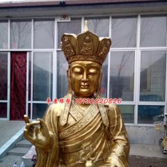地藏王菩薩銅雕，鑄銅地藏王菩薩雕塑