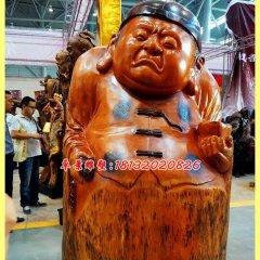 玻璃鋼財主雕塑，玻璃鋼人物雕塑