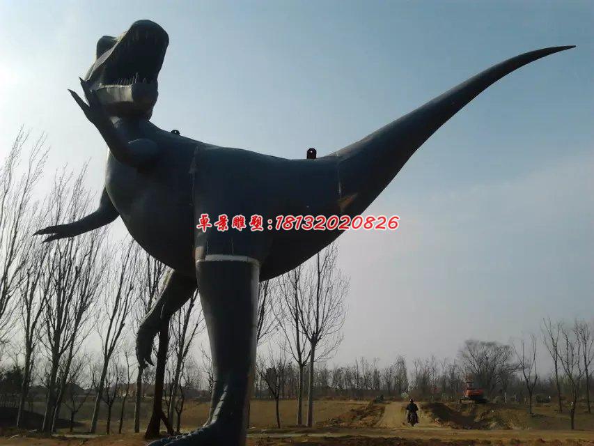 玻璃鋼恐龍雕塑，公園動(dòng)物雕塑 (1)