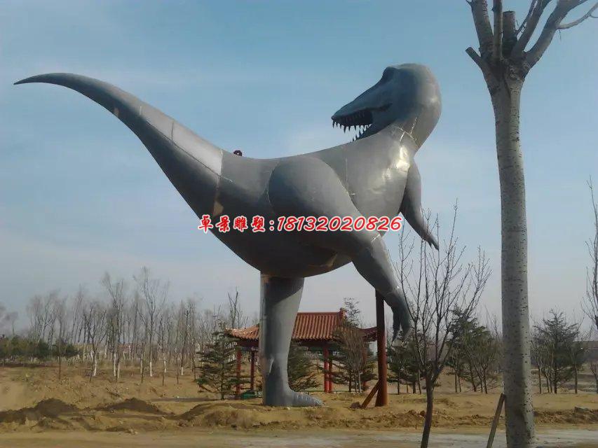 玻璃鋼恐龍雕塑，公園動(dòng)物雕塑 (2)