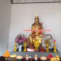 玻璃鋼普賢菩薩，彩繪普賢雕塑