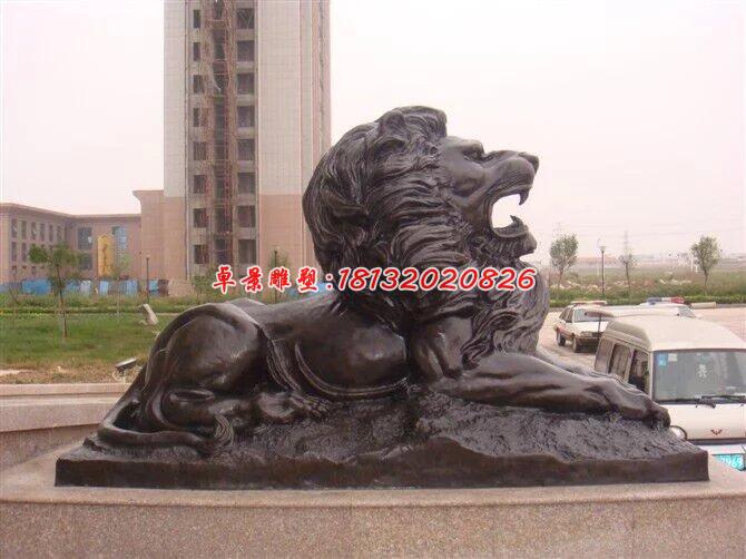 銅獅子，西洋獅子銅雕