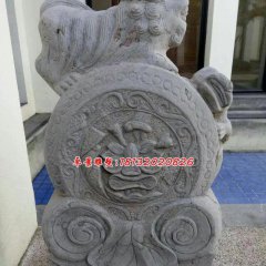 抱鼓石，獅子石門墩