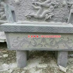 石雕鼎，四腳鼎，香爐石雕