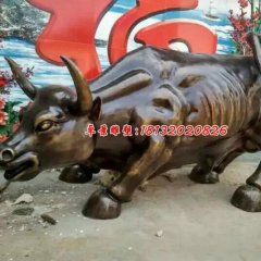 華爾街銅牛雕塑，廣場(chǎng)動(dòng)物銅雕