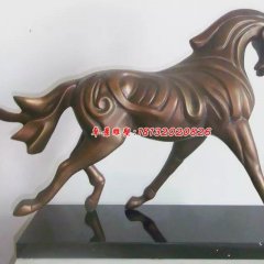銅雕馬，公園銅馬動物雕塑