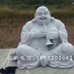 彌勒佛石雕，大理石彌勒佛雕塑