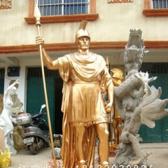 玻璃鋼羅馬勇士雕塑，玻璃鋼人物雕塑
