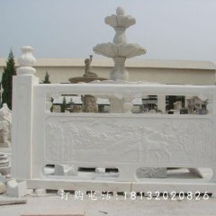 石雕欄桿，石橋欄板雕塑，公園景觀雕塑