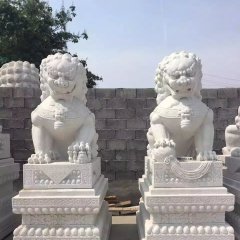 石獅子，石雕動(dòng)物
