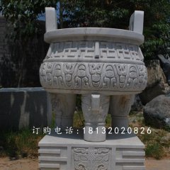 石頭香爐，青石香爐雕塑