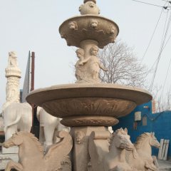 石雕噴泉，歐式噴泉，大理石噴泉