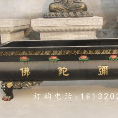 寺廟銅香爐，方形銅香爐