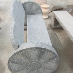 大理石椅子，公園長椅石雕