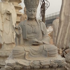 地藏王石雕，石雕佛像