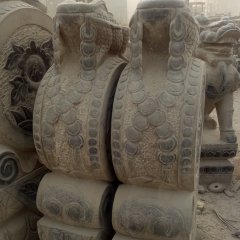 金蟾石雕門墩，仿古石門墩，石雕抱鼓石