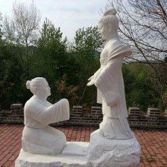 賣身葬父石雕，二十四孝石雕