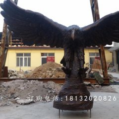 雄鷹展翅銅雕，廣場銅雕鷹