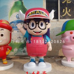 玻璃鋼卡通人物，阿拉蕾雕塑