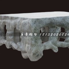 青石石桌，異形桌子石雕