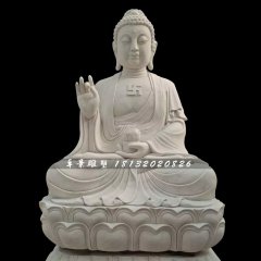 如來(lái)佛石雕，大理石佛像雕塑