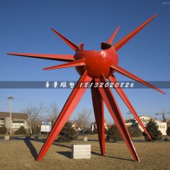 光芒雕塑，不銹鋼廣場(chǎng)雕塑