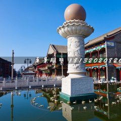 風(fēng)水球石雕，景區(qū)景觀石雕