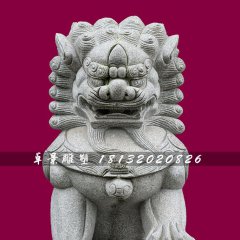 北京獅石雕，大理石獅子