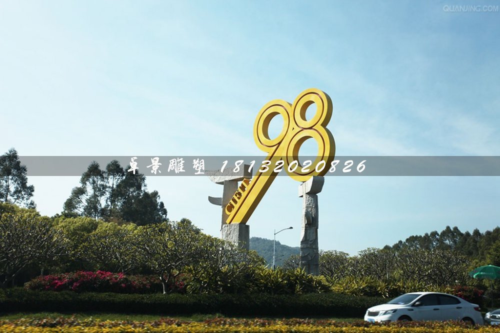 不銹鋼鑰匙雕塑，廣場(chǎng)不銹鋼雕塑