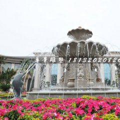 噴泉石雕，公園歐式噴泉石雕