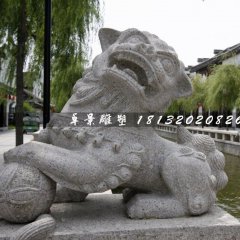 石雕獅子，網(wǎng)球獅石雕