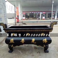 鐵香爐，寺廟方形香爐
