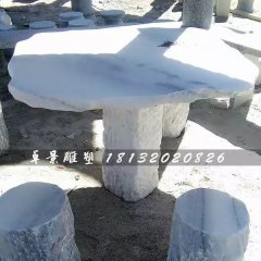 石雕桌椅，大理石桌椅