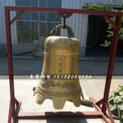 風調(diào)雨順銅雕，鑄銅鐘