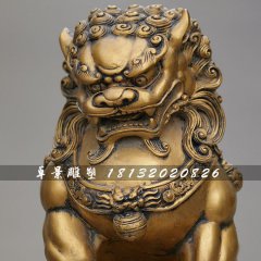 北京銅獅子，鑄銅獅子