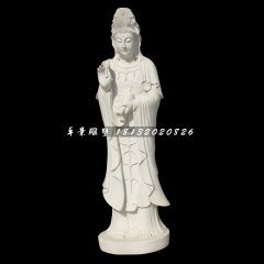 觀世音菩薩石雕，立式佛像