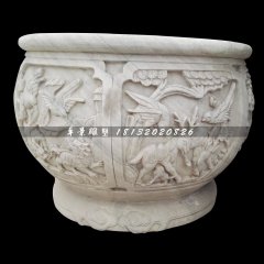 水缸，大理石水缸