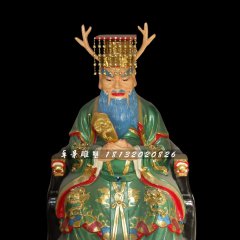 龍王雕塑，玻璃鋼彩繪神仙雕塑