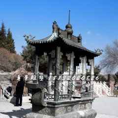 銅香爐，方形銅香爐