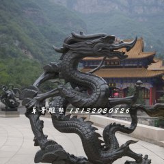 神龍銅雕，神獸銅雕