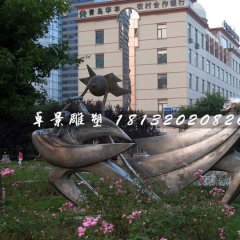 比武雕塑，不銹鋼古代人物雕塑