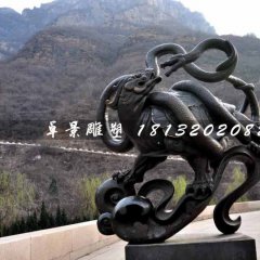 玄武銅雕，廣場(chǎng)神獸銅雕
